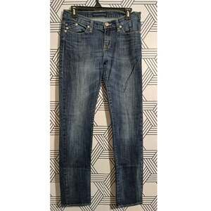 Rock & Republic Womens Sz 8 Skinny Jeans Dark Wash